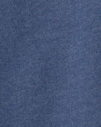 Baby Boy French Terry Pullover Sweatshirt - Blue, 