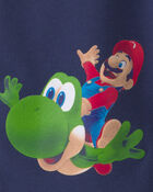 Gar&ccedil;ons - Short Nintendo Super Mario - Bleu marine, image 3 sur 3 diapositives