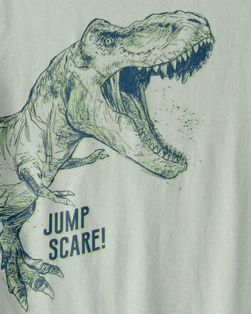 Gar&ccedil;ons - T-shirt &agrave; imprim&eacute; de dinosaure - Vert, 