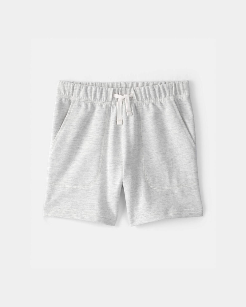 Gar&ccedil;ons - Shorts en Jersey bouclette - Gris, image 1 sur 3 diapositives