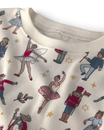 Toddler 2-Piece Organic Cotton Pyjamas in Nutcracker, 
