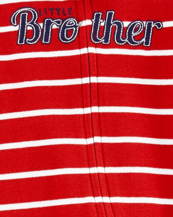 Baby Brother 2-Way Zip Cotton Sleeper Pyjamas, 