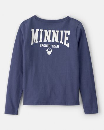 Girls Disney&copy; Minnie Mouse Long-Sleeve Top - Navy, 
