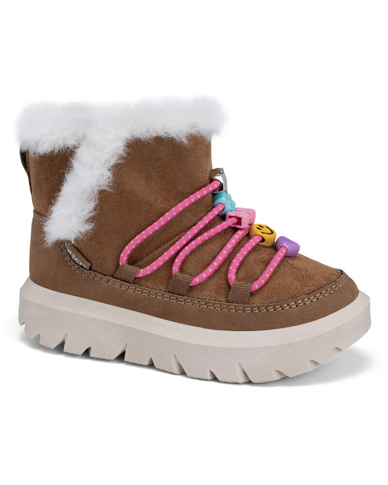 Tout-petit fille - Bottes de mode pour fille - Brun, image 2 sur 6 diapositives