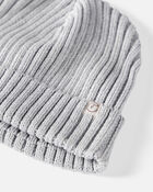 Toddler Organic Cotton Sweater Knit Beanie, image 2 of 3 slides
