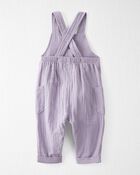 Baby Organic Cotton Gauze Overalls, image 2 of 4 slides