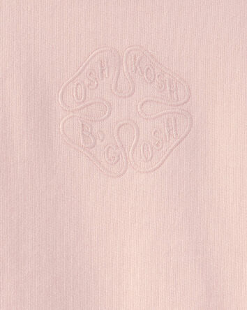 Tout-petit fille - Chandail en jersey bouclette &agrave; logo OshKosh - Rose, 