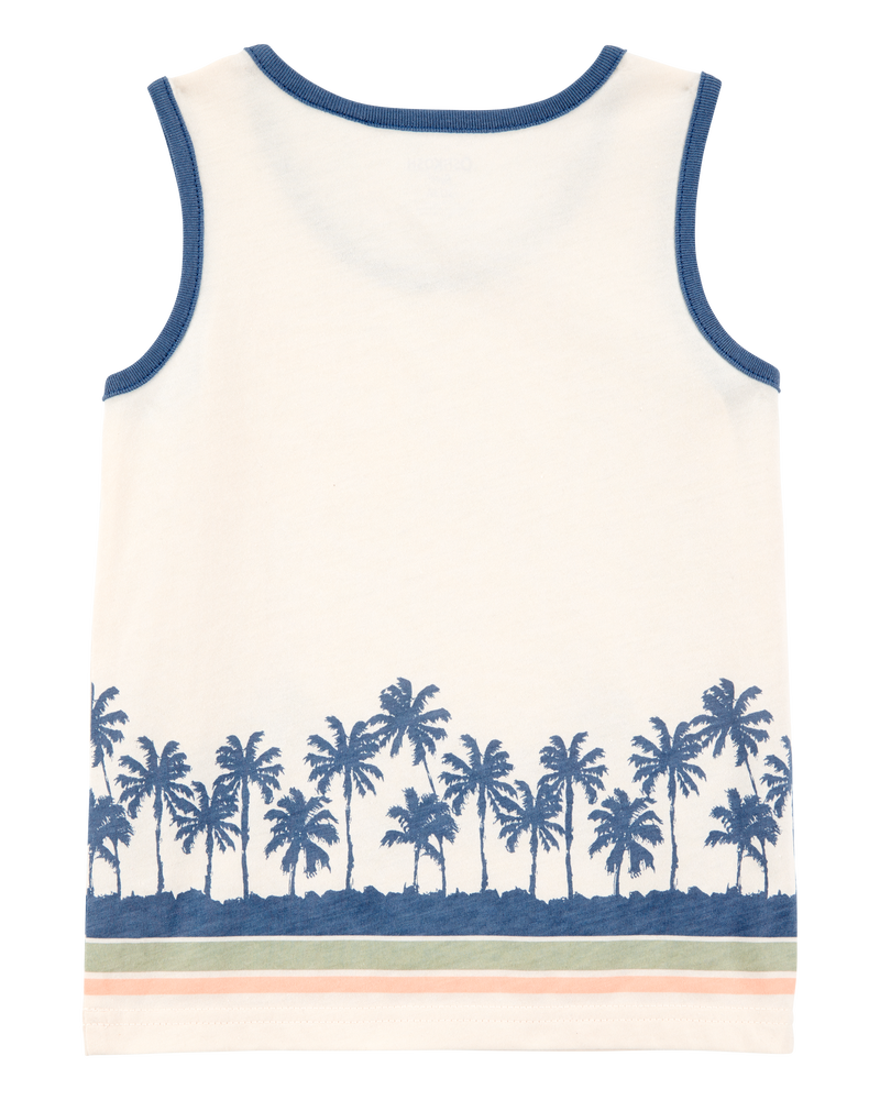 Toddler Palm Tree Print Tank, image 2 of 4 slides
