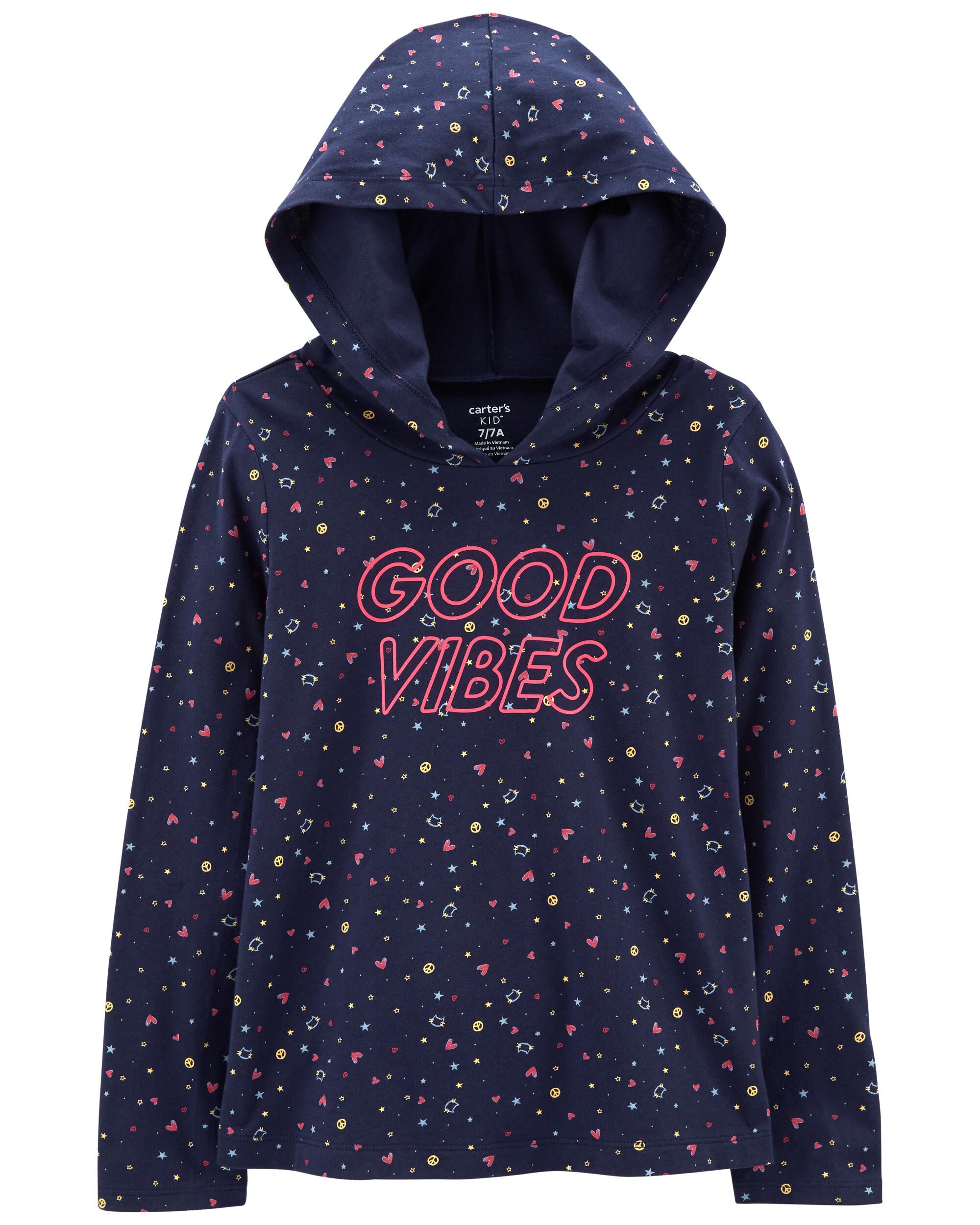 Good vibes hoodie on sale