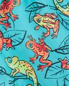 Toddler Iguana Swim Trunks, image 3 of 4 slides