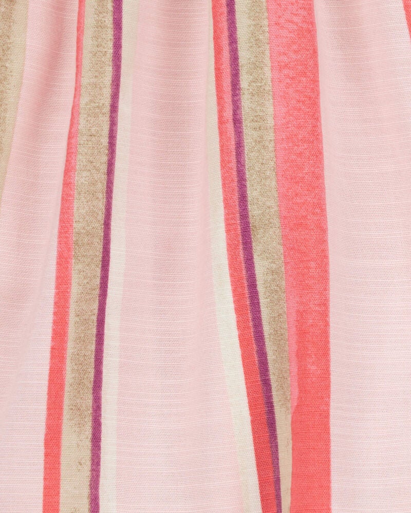 Kid Striped Flowy Pull-On Shorts, image 3 of 4 slides