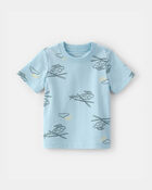 Baby Boy Helicopter T-Shirt - Blue, image 1 of 3 slides