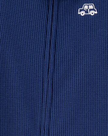 Toddler 1-Piece Car Thermal Footie Pyjamas, 