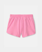 Girls French Terry Shorts - Pink, image 2 of 4 slides