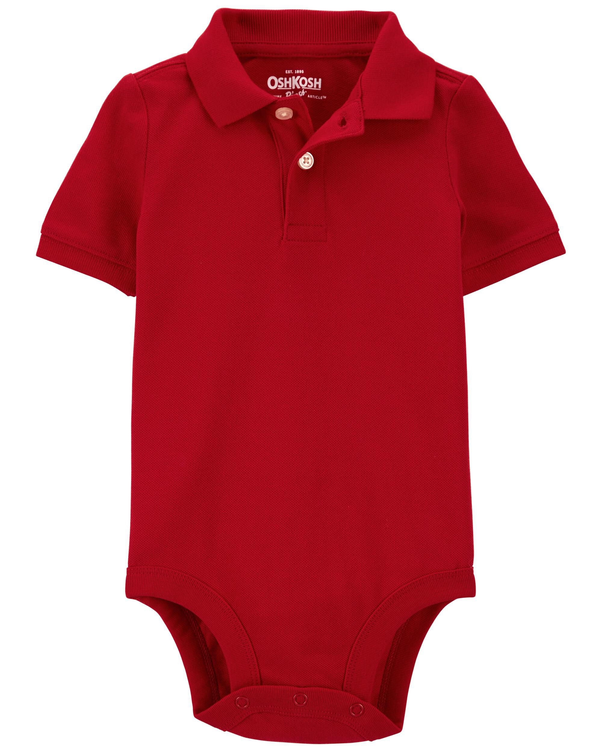 baby polo bodysuit