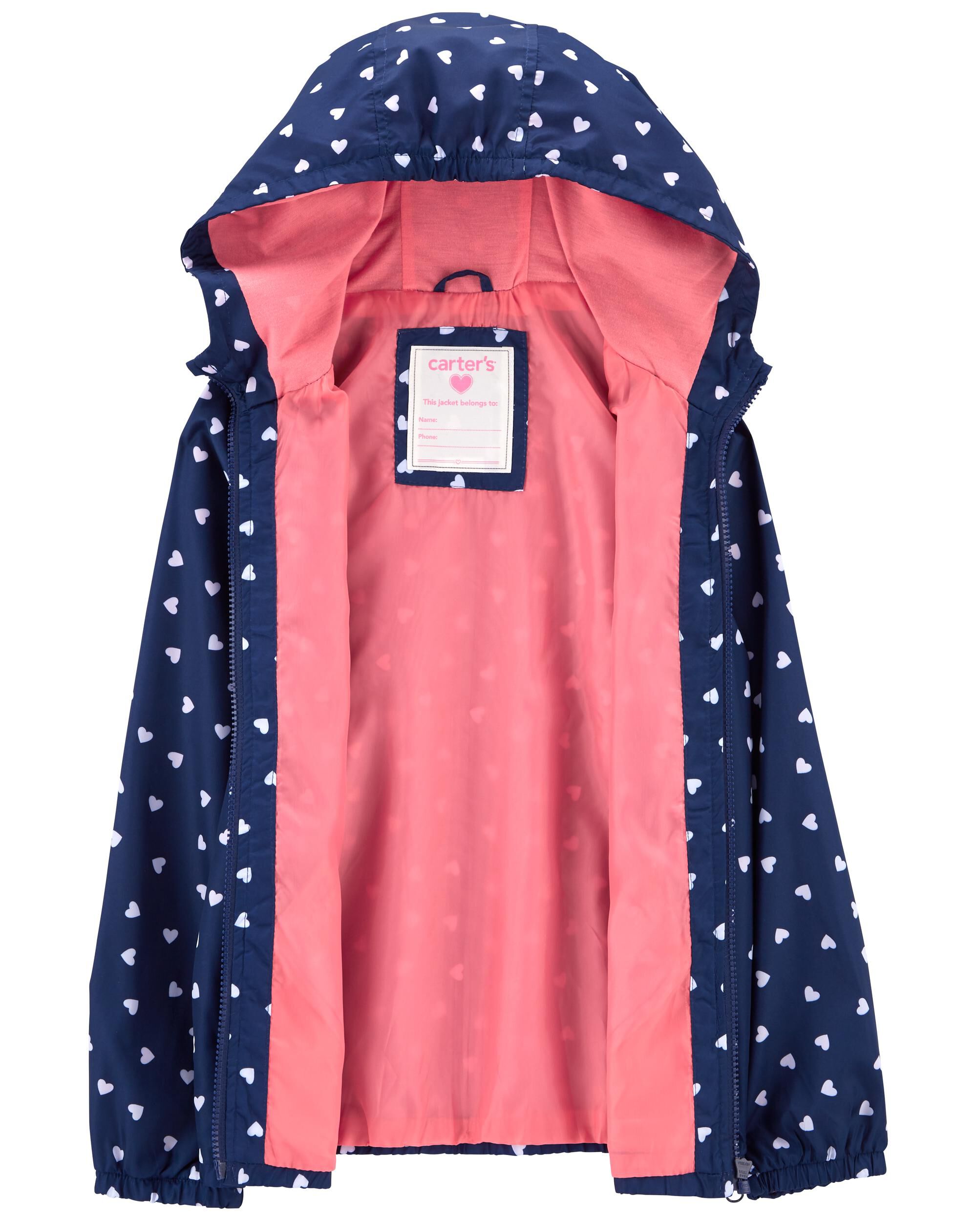 Carters girls outlet raincoat