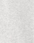 Girls Rib Top - Grey, image 2 of 3 slides