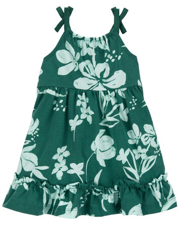 Floral Cotton Dress, 