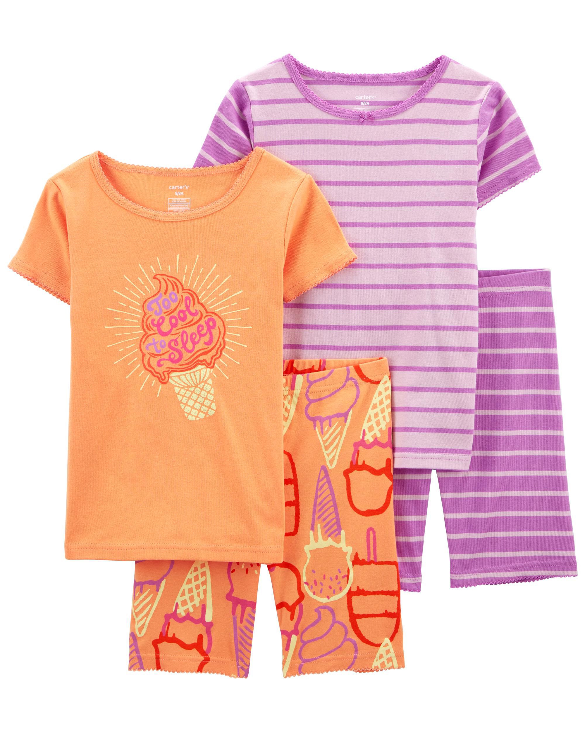 Carters ice cream pajamas clearance