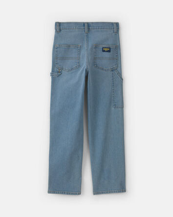 Boys Straight-Leg Jeans - Light Wash, 