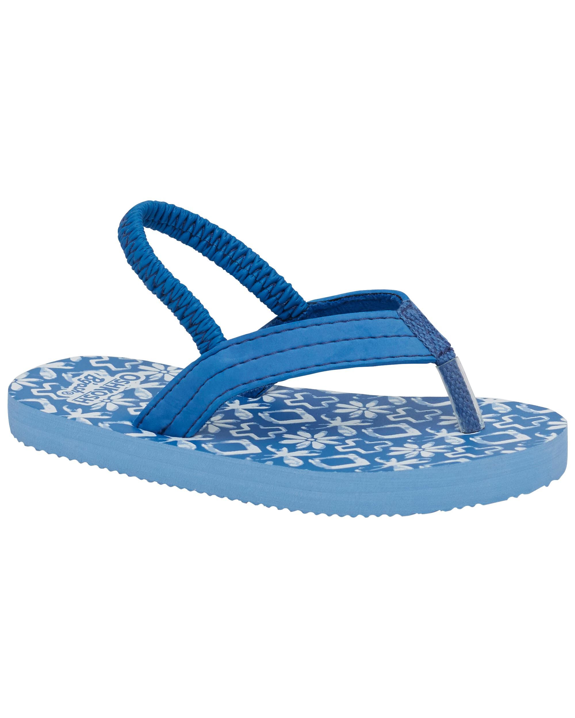 Flip flops with fish hook on them top