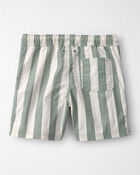 Gar&ccedil;ons - Maillot de bain en mat&eacute;riaux recycl&eacute;s &agrave; rayures , image 2 sur 4 diapositives