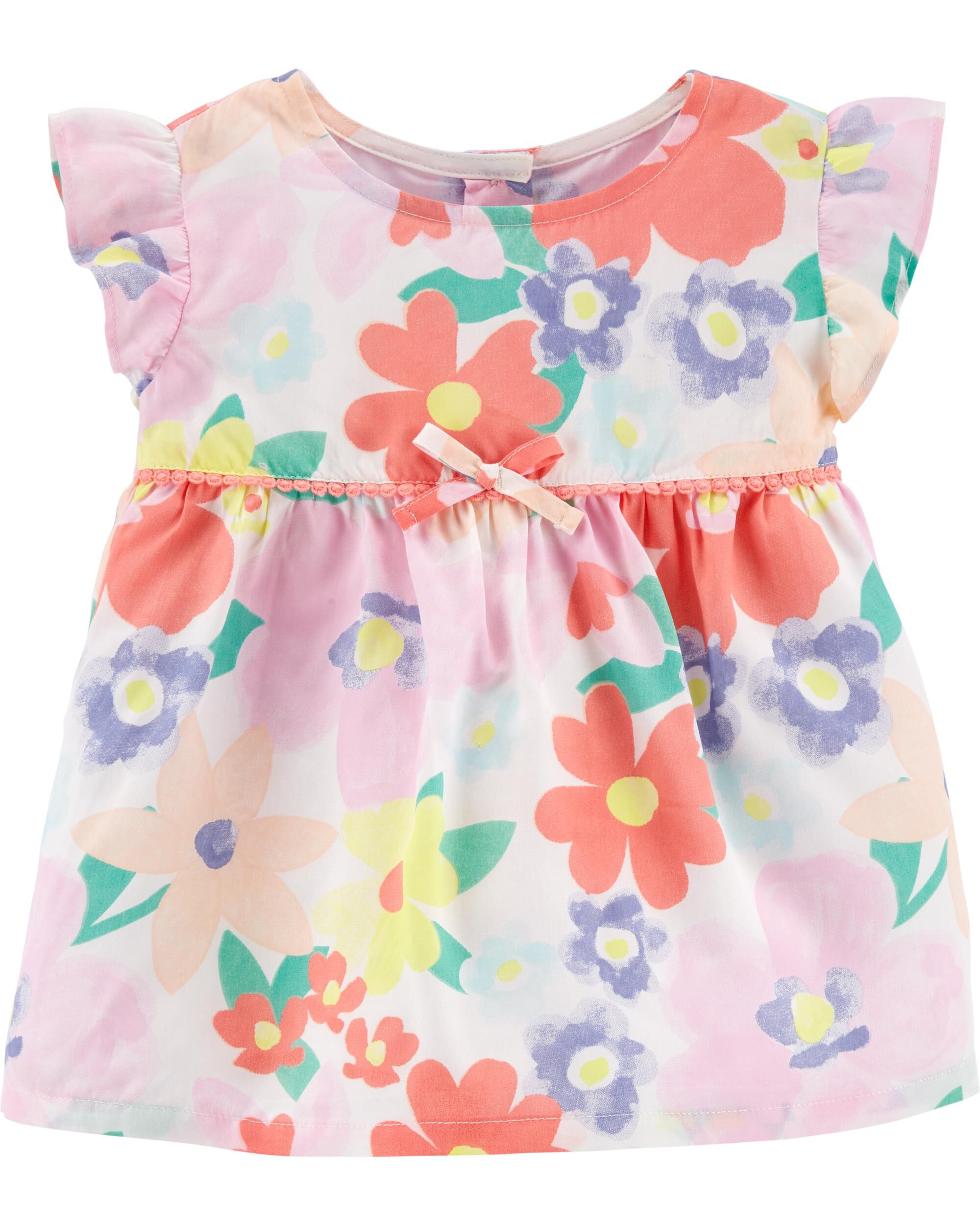 carter's floral dress