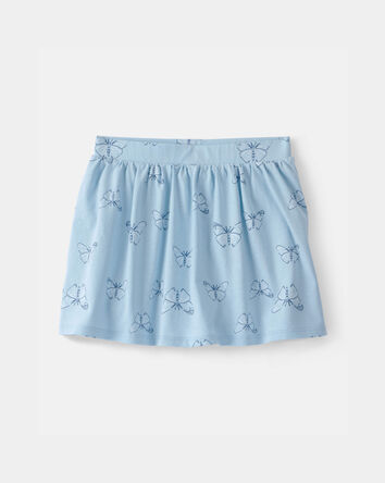 Filles - Jupe-short papillon - Bleu, 