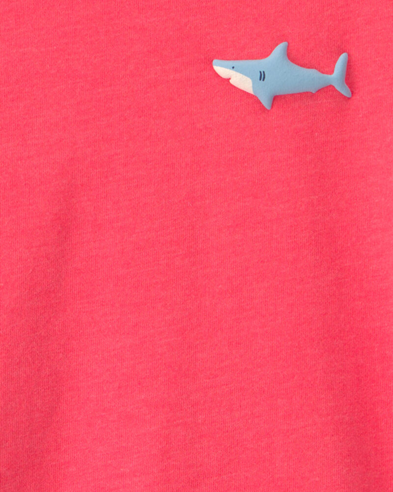 Baby Boy Shark Graphic Tee - Orange, image 3 of 4 slides