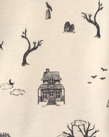 B&eacute;b&eacute; - Pyjamas 2 pi&egrave;ces en coton biologique &agrave; motif D&eacute;cor ensorcel&eacute;, 