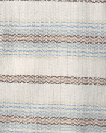Boys Striped Long-Sleeve Hooded Button-Down Shirt, 