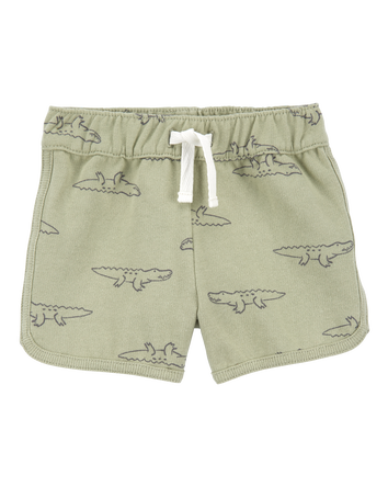 Baby 3-Piece Alligator Outfit Set - Green/Grey, 