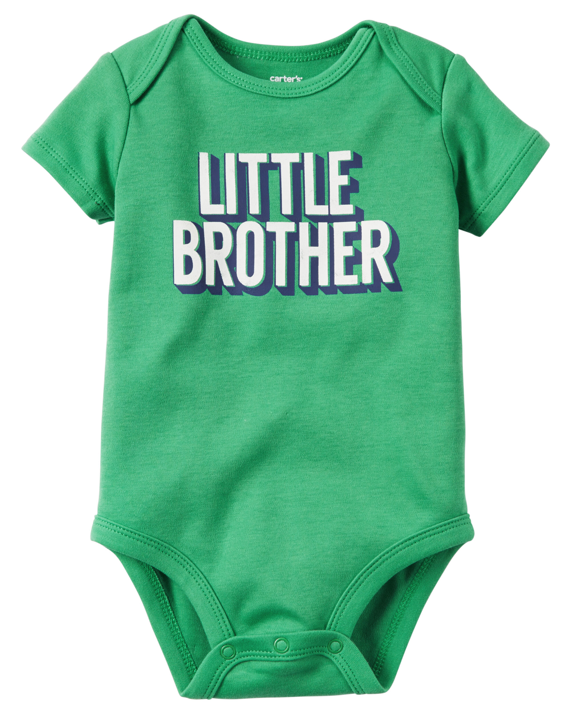 carter's little brother onesie
