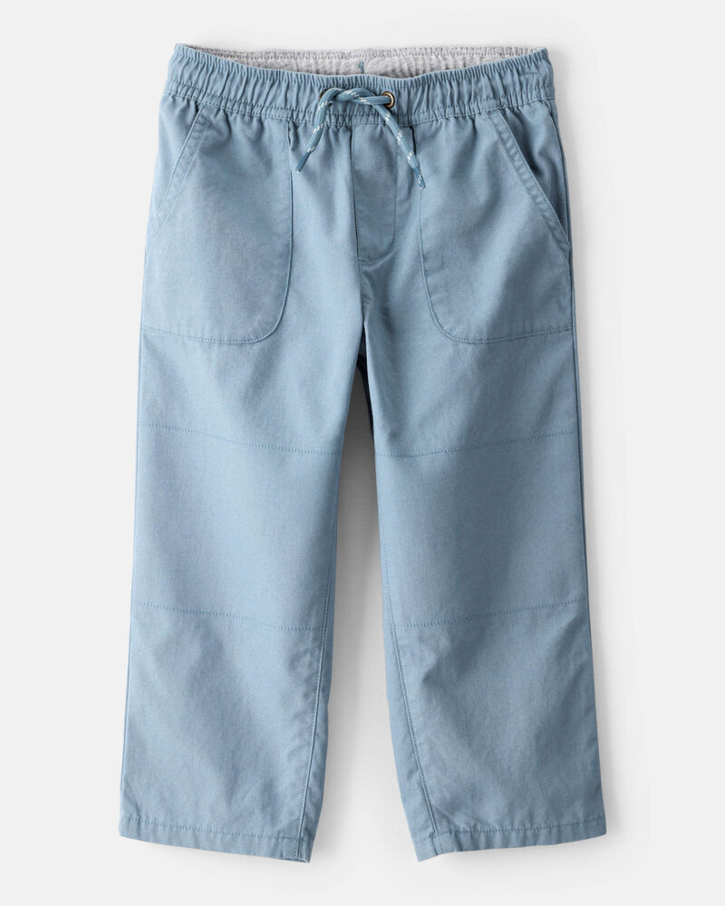 Toddler Boy Everyday Pull-On Pants - Blue, image 1 of 4 slides