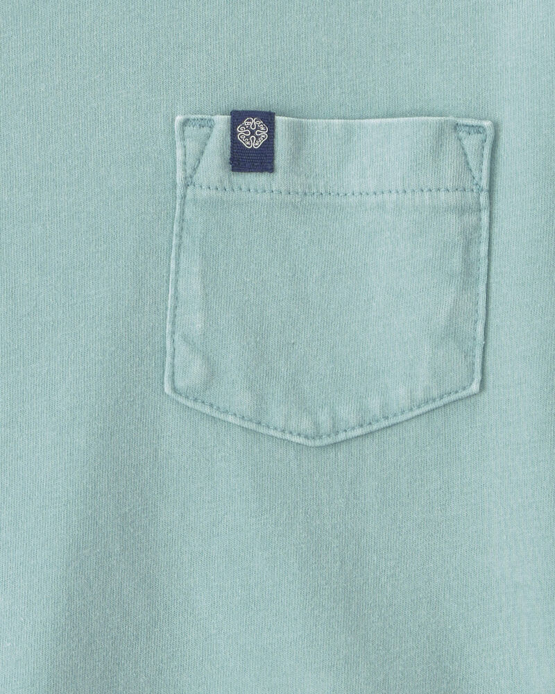 Toddler Boy Mineral Wash Long-Sleeve T-Shirt - Blue, image 2 of 3 slides