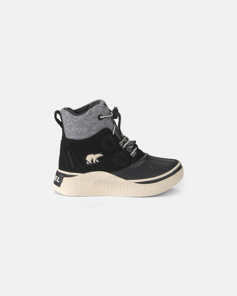 SOREL Out N About&trade; Winter Snow Boot - Black, image 3 of 3 slides
