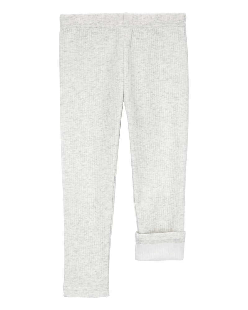 Toddler Cozy Ribbed Leggings, image 5 of 7 slides