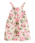 Toddler Floral Sleeveless Dress - Floral, image 1 of 4 slides