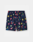 Boys Nintendo Super Mario Swim Trunks - Navy Blue, image 2 of 3 slides