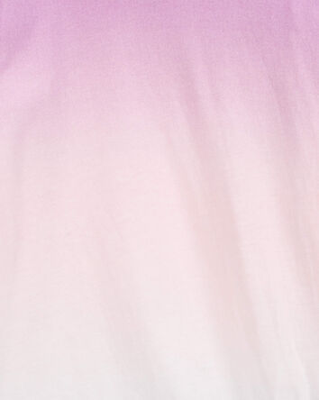Toddler Ombre Tie-Front Long-Sleeve Top - Pink/Purple, 