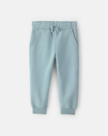 Toddler Boy Fleece Joggers - Blue, 
