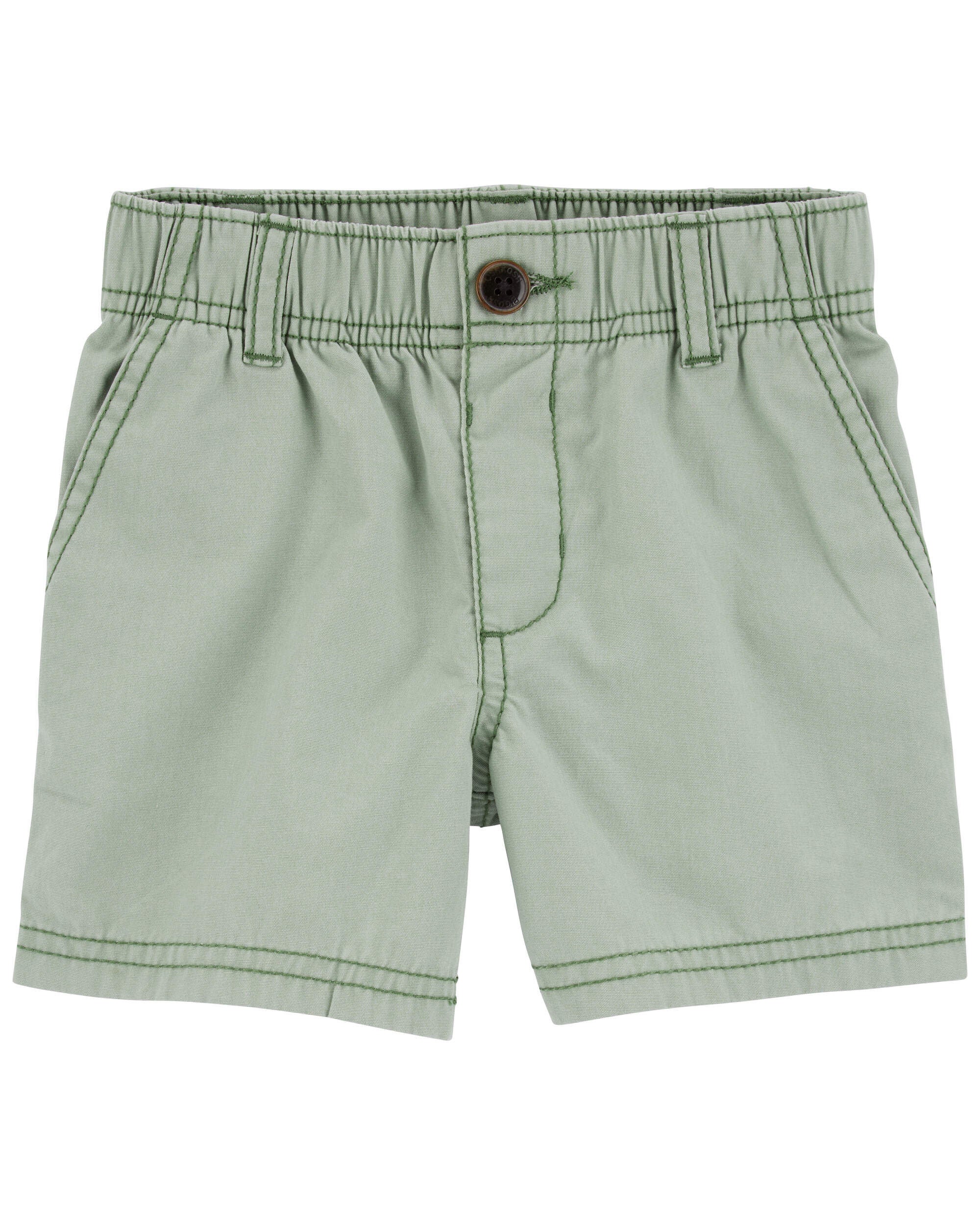 Green chino shorts sales