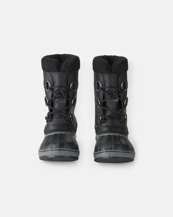 Boys SOREL Yoot Pac&trade; Winter Snow Boot - Black, 