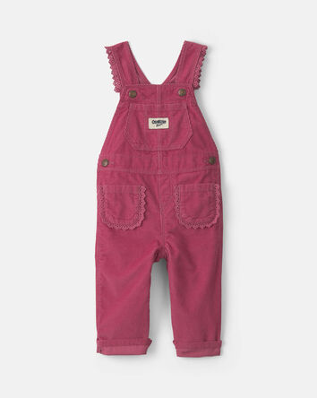 B&eacute;b&eacute; fille - Salopette en velours c&ocirc;tel&eacute; &ndash; Mauve, 