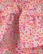 B&eacute;b&eacute; fille - Ensemble 2 pi&egrave;ces haut sans manches et short &agrave; fleurs - Rose, image 3 sur 3 diapositives