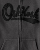 Boys OshKosh Logo Zip Jacket - Black, image 3 of 4 slides