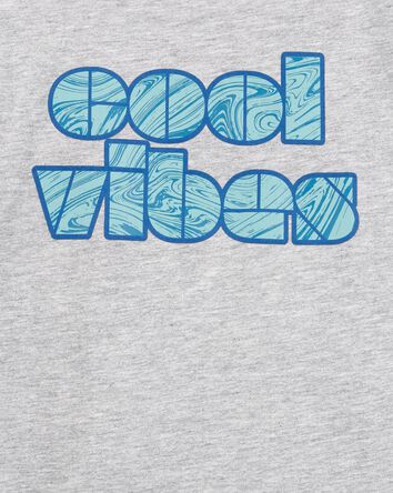 Kid Cool Vibes Long-Sleeve Tee - Grey, 