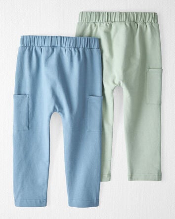 Toddler 2-Pack Organic Cotton Joggers, 