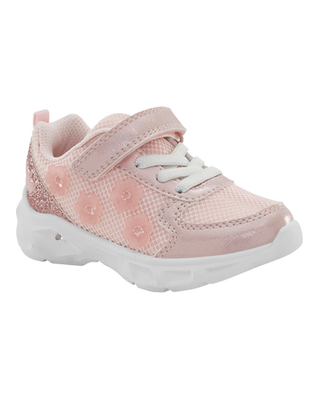 Toddler Glitter Light Up Sneakers, 