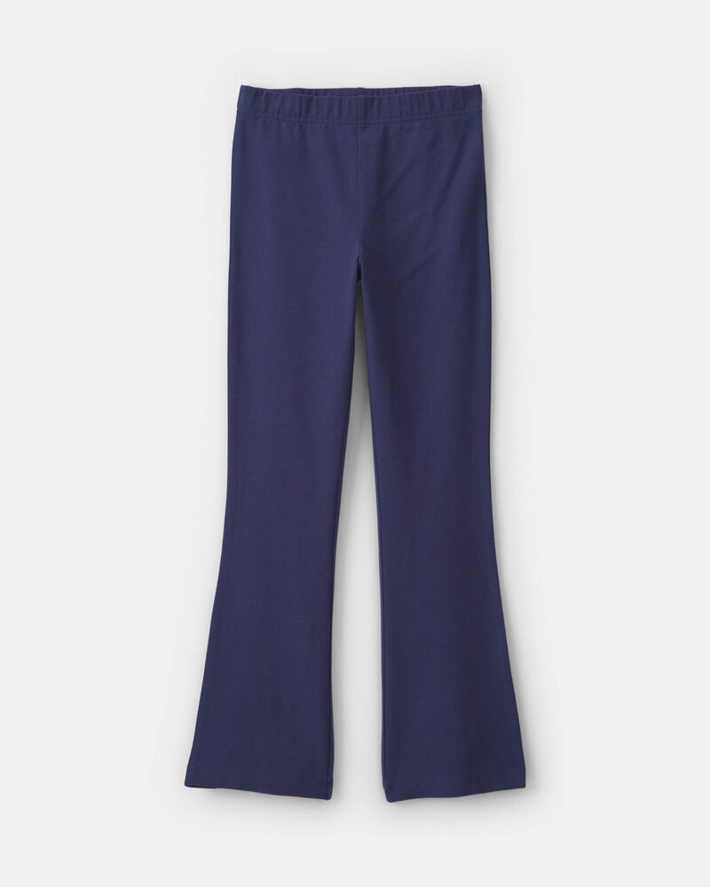Filles - Legging extensible &agrave; jambe &eacute;vas&eacute;e - Bleu marine Bleu, image 1 sur 3 diapositives